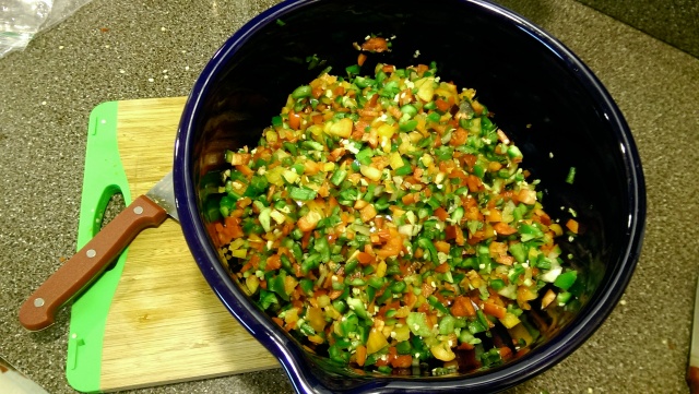 Chopped Peppers