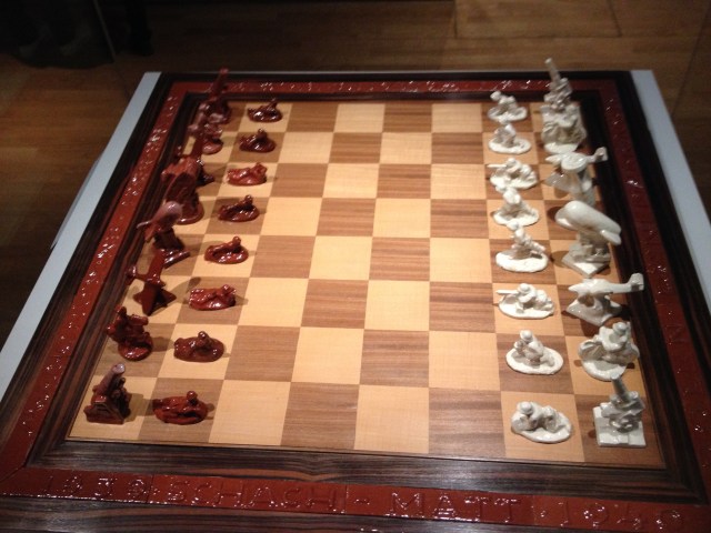 Nazi Chess Set -- Rijks Museum